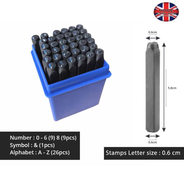 Alphabets and Numbers Punch